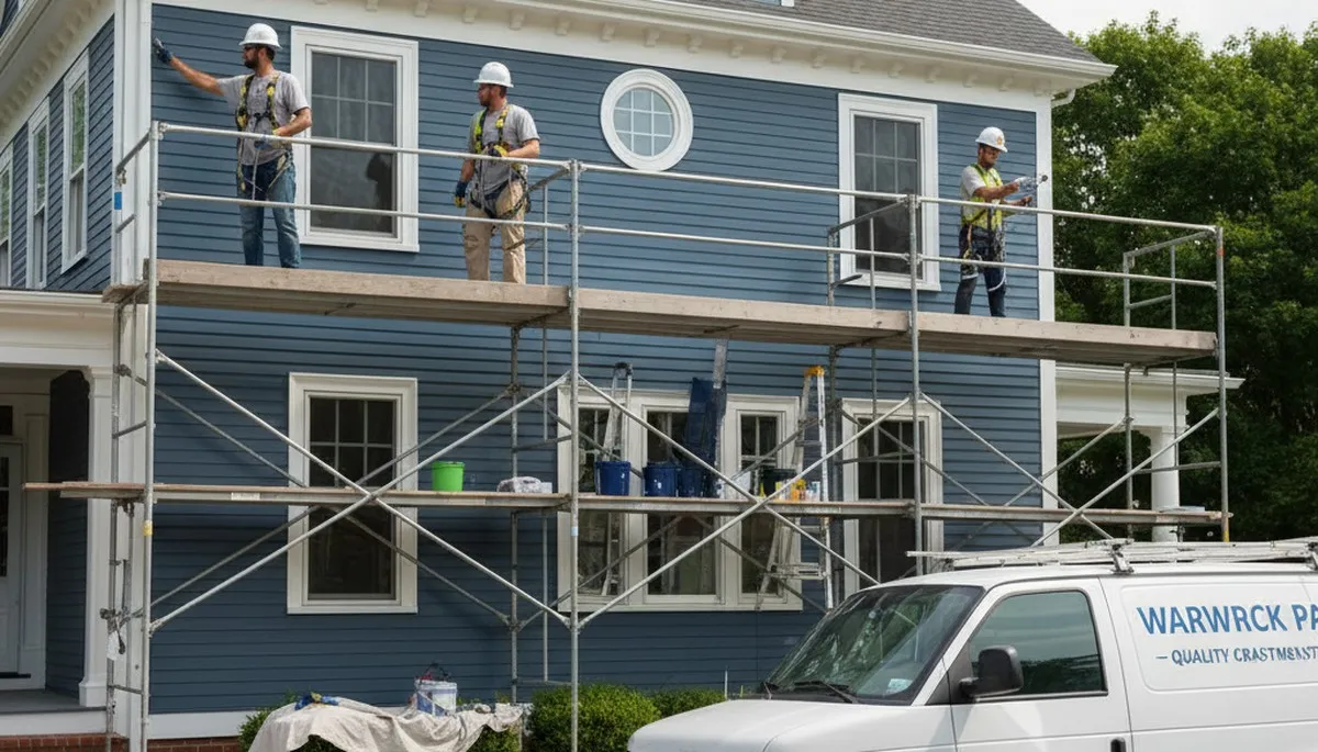 Providence, RI painting contractor delivering professional interior and exterior house painting services